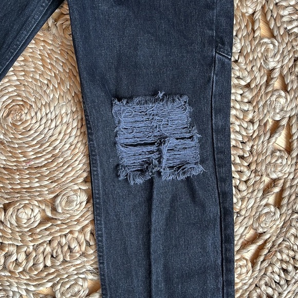 CARMAR Rhea Carpenter Jeans, Distressed Black, 26 - Picture 7 of 14
